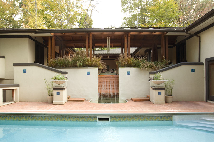Pool and Courtyard